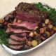 Rosemary Roasted Leg of Lamb with Tri-Color Potatoes